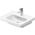 Duravit D-Neo Hand Sink 19 5/8  White High Gloss, Faucet Hole Platform, Number Of Faucet Holes: 1, Overflow 0742500000